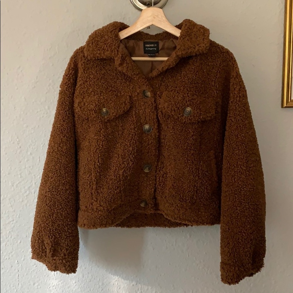 Forever 21 poof jacket